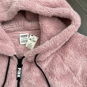 VS Pink Sherpa Hoodie